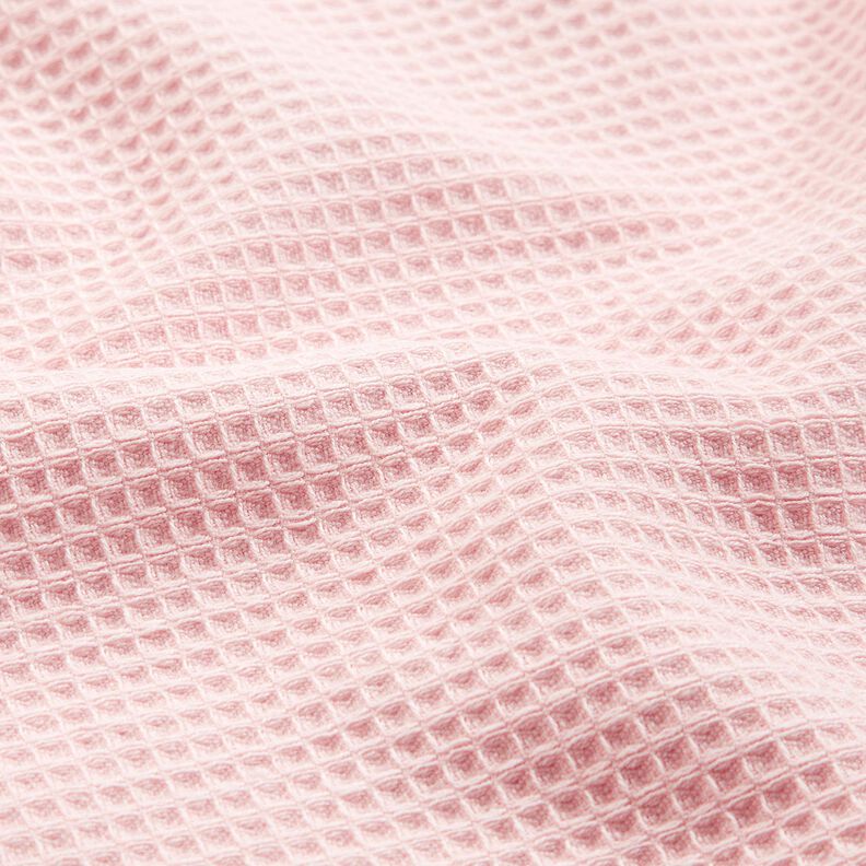 Tecido turco/Tecido piqué em favo Liso – rosé,  image number 3