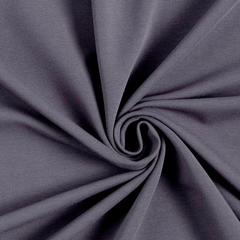 Terry francês simples liso – preto azulado,  image number 1