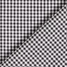 Popelina de algodão Xadrez Vichy pequeno, com fio tingido – preto/branco,  thumbnail number 6