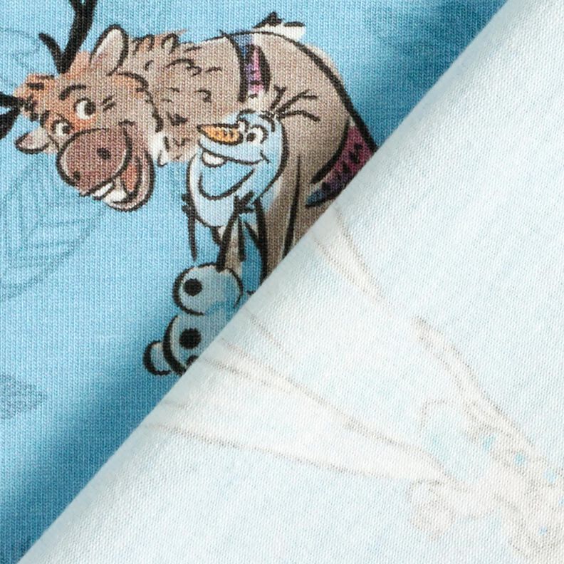 Jersey de algodão Rainha do Gelo na Floresta | Disney – azul claro,  image number 4