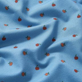 Jersey de algodão Maçãs pequenas – azul ganga, 
