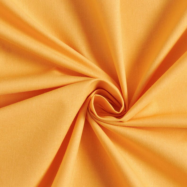 Tecido de algodão Popelina Liso – amarelo-sol,  image number 1