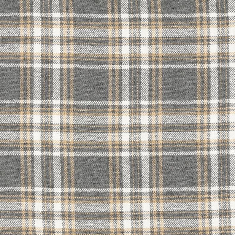 Flanela de algodão Xadrez – cinzento/branco,  image number 1