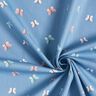 GOTS Popelina de algodão Borboletas – azul brilhante,  thumbnail number 3
