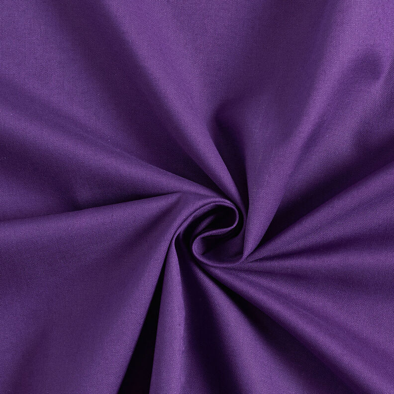 Tecido de algodão Cretone Liso – roxo,  image number 1