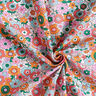 Tecido de algodão Cretone Flores multicor – branco/laranja-claro,  thumbnail number 3