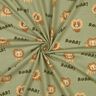 Jersey de algodão Leão | Poppy Fabrics – pistáchio/castanho-avermelhado,  thumbnail number 3