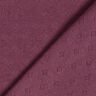 Jersey malha fina com padrão perfurado – beringela,  thumbnail number 4
