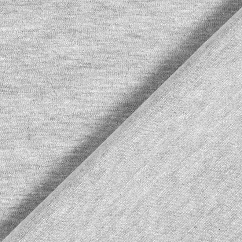 Jersey de algodão médio melange – cinzento claro,  image number 5