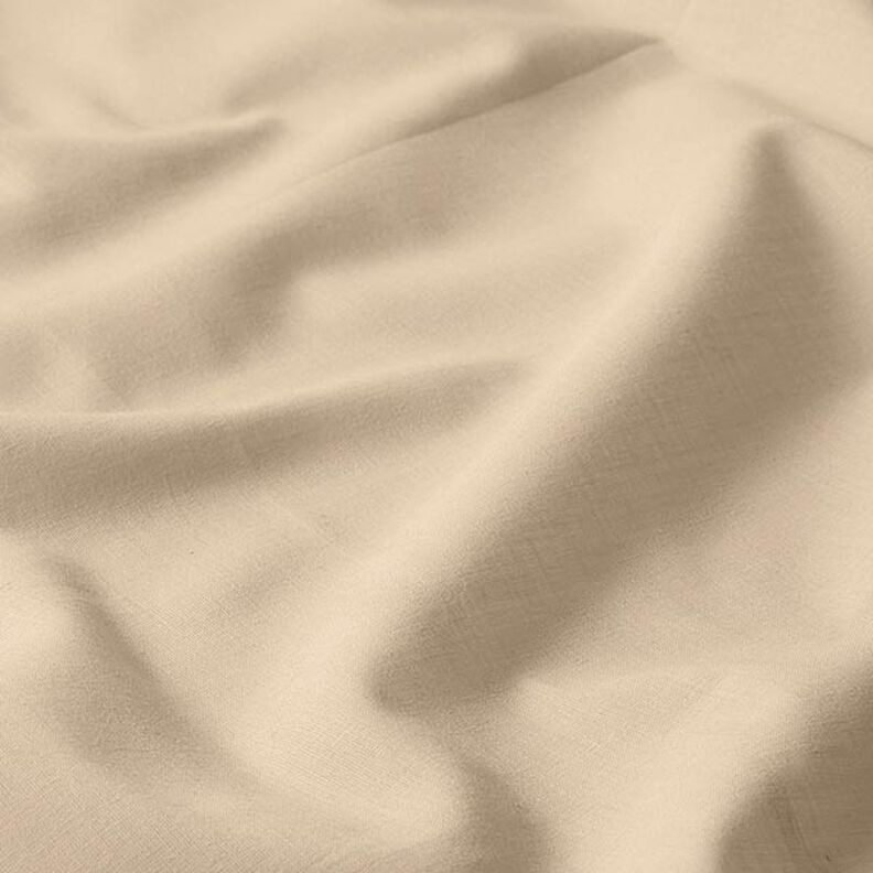 Cambraia de algodão Lisa – bege claro,  image number 2