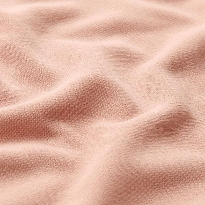 Sweatshirt cardada liso Lurex – rosa/dourado,  image number 3