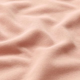 Sweatshirt cardada liso Lurex – rosa/dourado, 