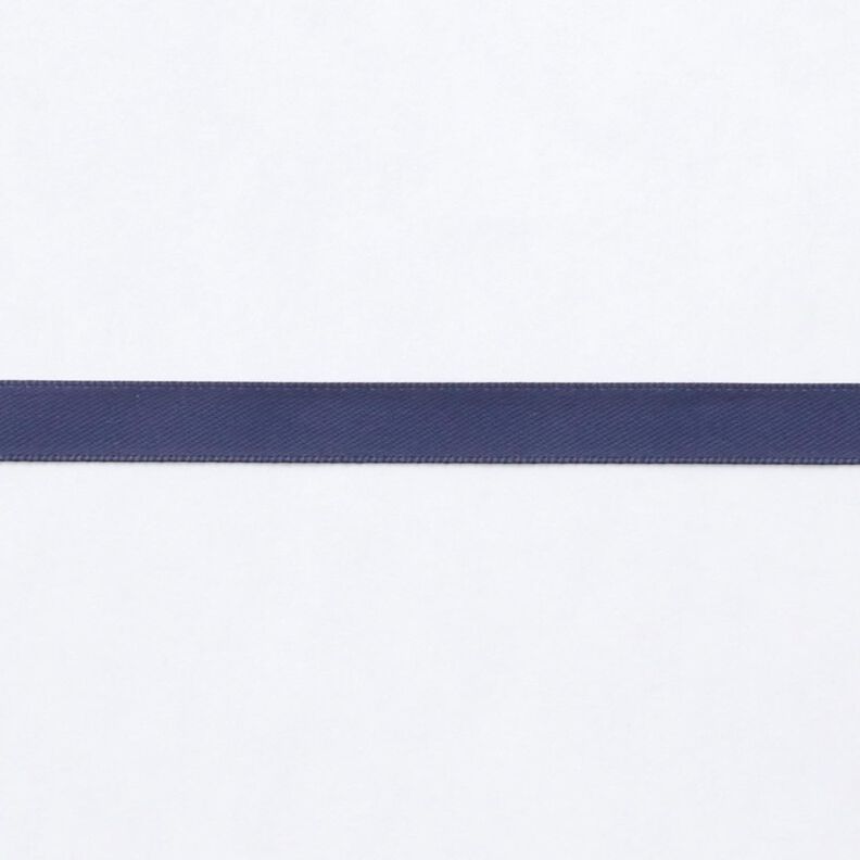 Fita de cetim [9 mm] – azul-marinho,  image number 1