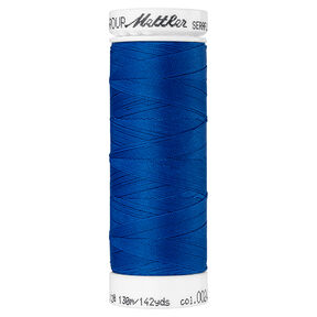 Linha de coser Seraflex para costuras elásticas (0024) | 130 m | Mettler – azul, 