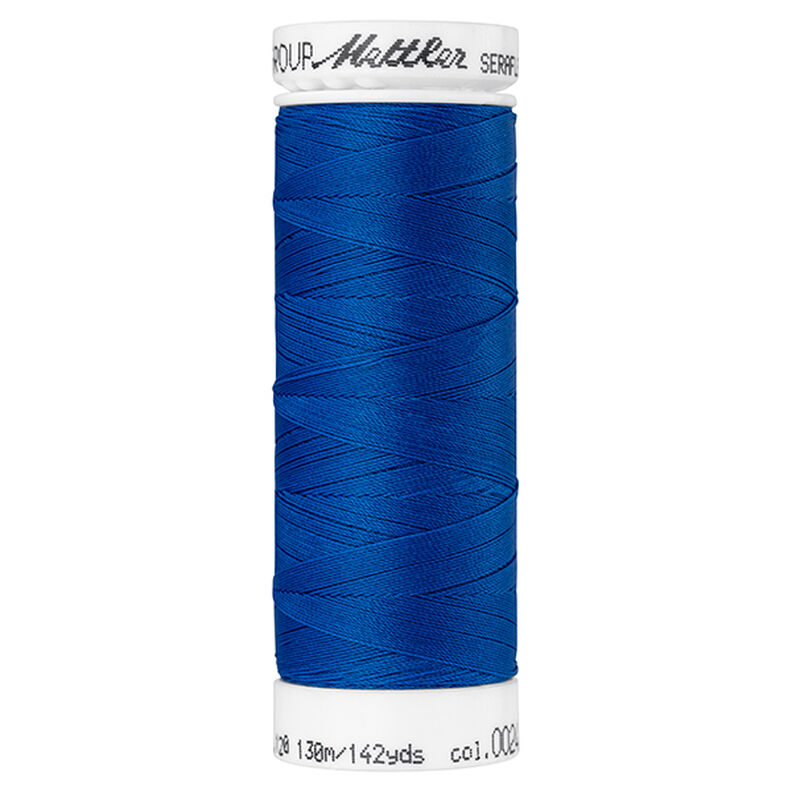 Linha de coser Seraflex para costuras elásticas (0024) | 130 m | Mettler – azul,  image number 1