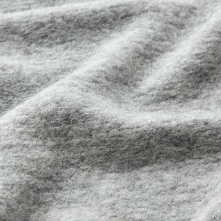 Malha para sobretudos Mistura de lã Melange – cinzento-prateado, 