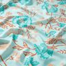 Viscose Voile Flores Tiffany – turquesa claro,  thumbnail number 2