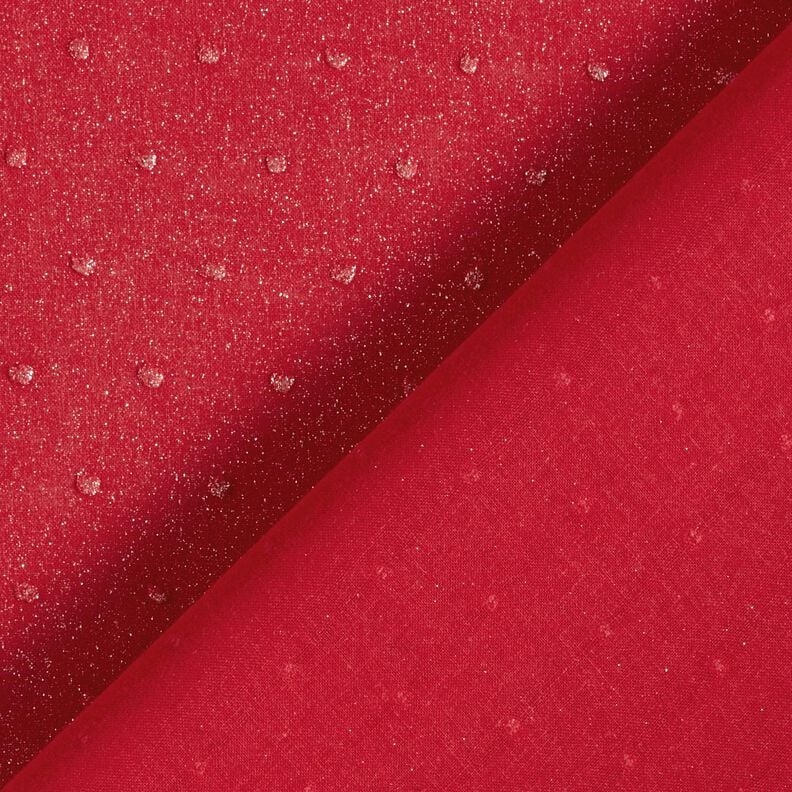 Cambraia de algodão Dobby Brilho – vermelho,  image number 4