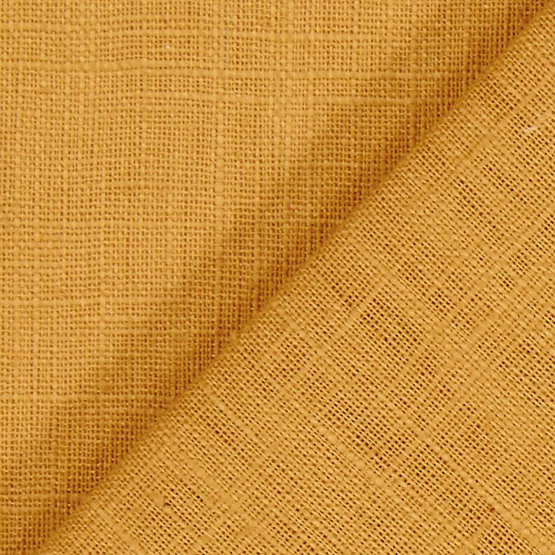 Tecido de linho Mistura de Rami Médio – amarelo-caril,  image number 3