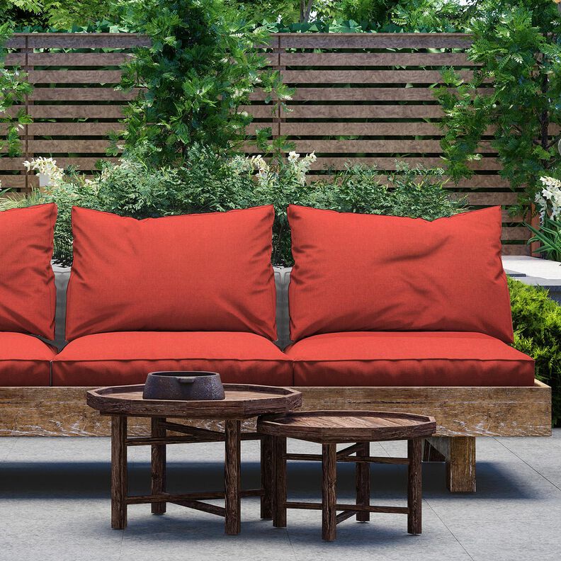 Tecido para exteriores Lona Liso – terracota,  image number 5