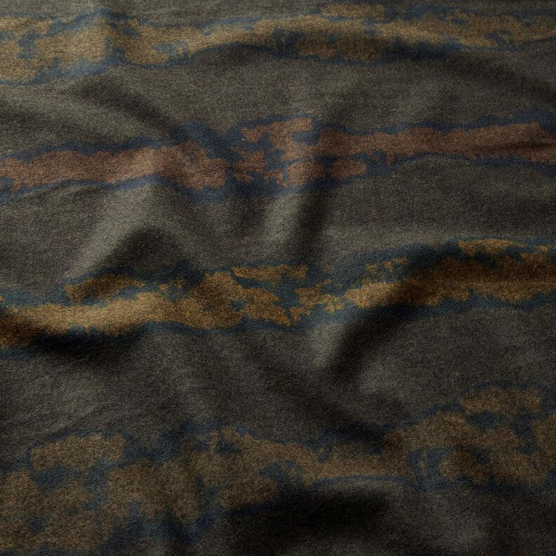 Jersey Romanit Cardado Linhas de água – castanho escuro/preto,  image number 2