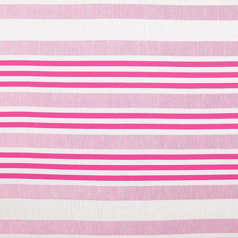 Jersey de viscose Colisão – branco/pink,  image number 1
