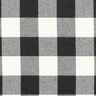 Tecido de algodão Xadrez Lurex – preto/branco,  thumbnail number 1