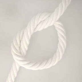 Cordão de algodão  – branco, 