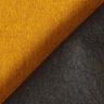 Tecido para estofos Melange fina – mostarda,  thumbnail number 3