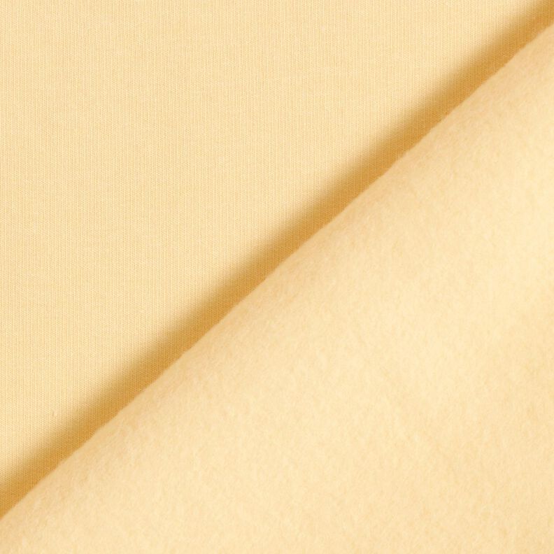 Sweat de algodão leve liso – amarelo-baunilha,  image number 5