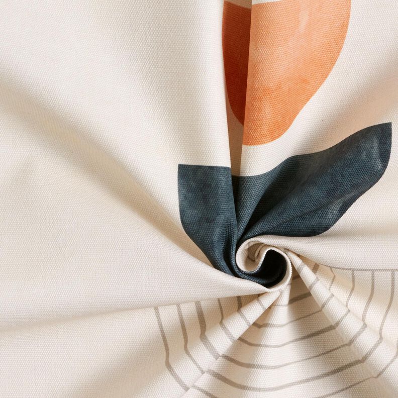 Carteiras Barra Lona Folhas coloridas escandinavas &ndash; natural/amarelo-caril,  image number 4