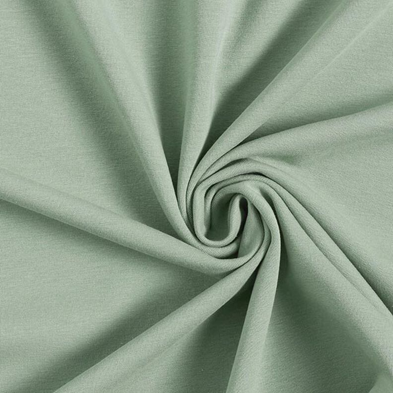 Sweat de algodão leve liso – verde amarelado,  image number 1