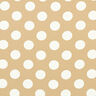 Tecido crepe Polka Dots [2,5 cm] – beige,  thumbnail number 1