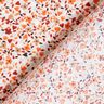 Tecido de algodão Cretone Flores espalhadas – rosé/laranja-pêssego,  thumbnail number 4