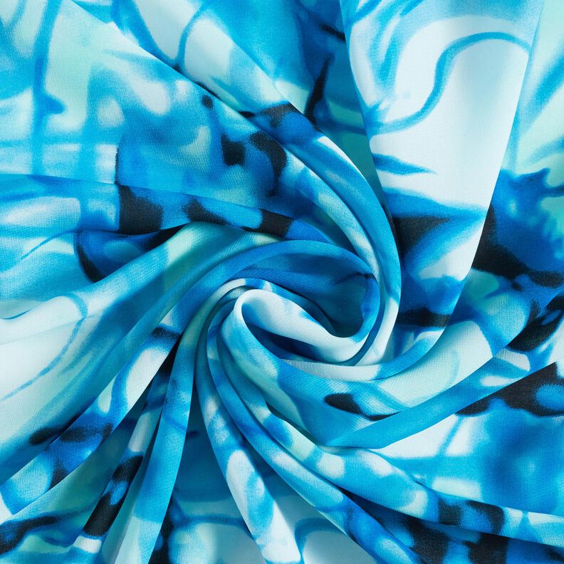 Chiffon Neblina – azul brilhante,  image number 3