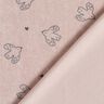 Tecido turco Jersey Passarinhos – rosa-velho claro,  thumbnail number 4