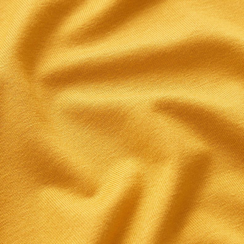 Jersey de verão Viscose Médio – amarelo-caril,  image number 2