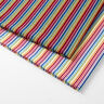 Jersey de algodão Riscas horizontais Arco-íris – branco/mistura de cores,  thumbnail number 5