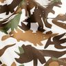 Jersey de algodão Camuflagem Dinossauro – marfim/castanho,  thumbnail number 2