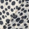 Chiffon Círculos abstratos – branco/preto,  thumbnail number 4