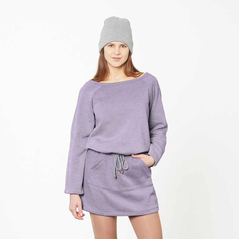 Tecido de malha Mistura de viscose super macio – lilás,  image number 6