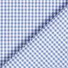 Popelina de algodão Xadrez Vichy pequeno, com fio tingido – azul ganga/branco,  thumbnail number 6