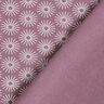 Jersey de algodão flores de brilho – beringela,  thumbnail number 4