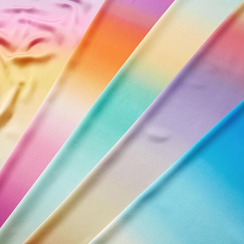 Cetim Grada&ccedil;&atilde;o de cor &ndash; hortel&atilde;-pimenta/amarelo-sol,  image number 5