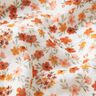 GOTS Musselina/ Tecido plissado duplo Florzinhas Impressão Digital – branco sujo,  thumbnail number 2