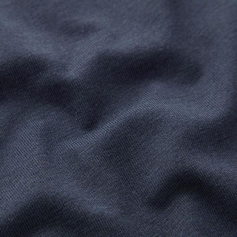 Bambu Jersey de viscose Liso – azul-marinho,  image number 3