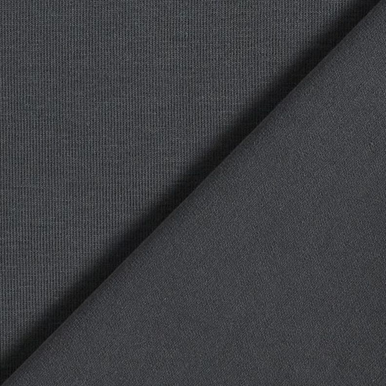 GOTS Jersey de algodão | Tula – cinzento escuro,  image number 3