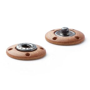 Botão de pressão Woodie - anémona, 