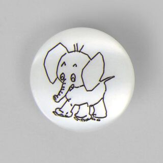 Botão de plástico, Brilliant Elefant 12, 