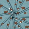 Jersey de algodão Ursos | Poppy Fabrics – cinza claro/castanho,  thumbnail number 3